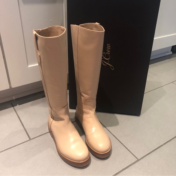 J.Crew Beverley leather riding boots - size 8 -EUC - Picture 4 of 8